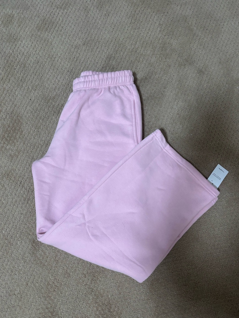 Pretty Little Thing petite light pink sweat pants